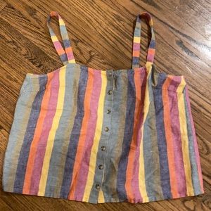 NWOT Madewell linen tank size XL